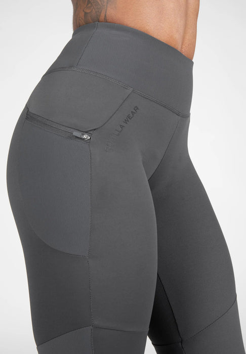 Gorilla Wear Monroe Cropped Leggings/Träningstights, grey