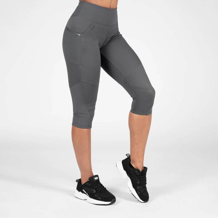 Gorilla Wear Monroe Cropped Leggings/Träningstights, grey
