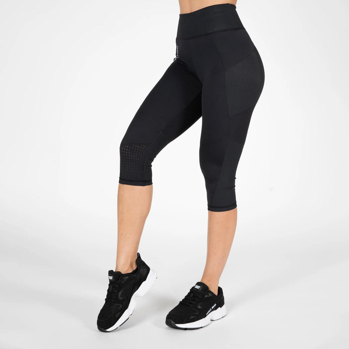 Gorilla Wear Monroe Cropped Leggings/Träningstights, black