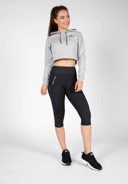 Gorilla Wear Monroe Cropped Leggings/Träningstights, black