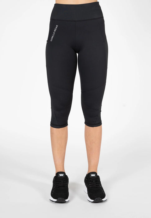 Gorilla Wear Monroe Cropped Leggings/Träningstights, black