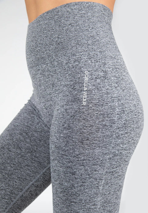 Gorilla Wear Quincy Seamless Leggings/Träningstights, grey melange