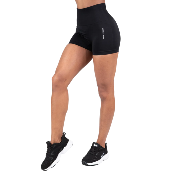 Gorilla Wear Quincy Seamless Shorts/träningsshorts, black
