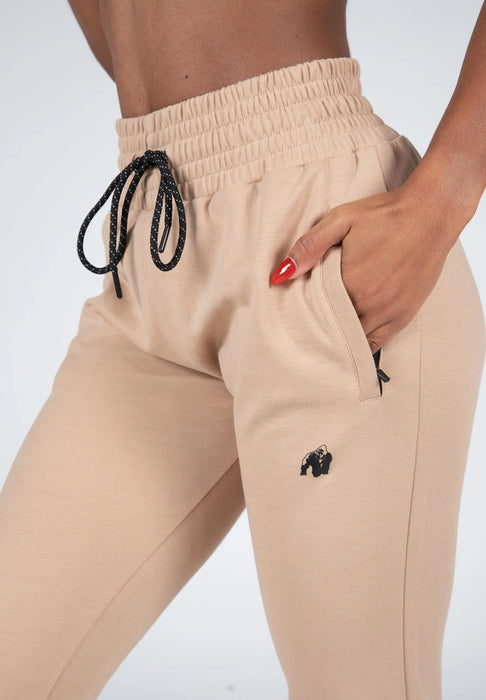 Gorilla Wear - Marion Sweatpants/Träningsbyxor, beige