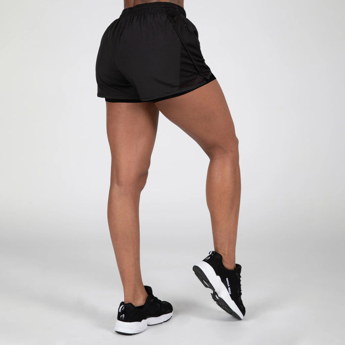 Gorilla Wear Portland 2-In-1 Shorts/träningsshorts, black