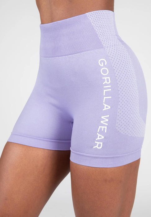 Gorilla Wear Selah Seamless Shorts/träningsshorts, lilac