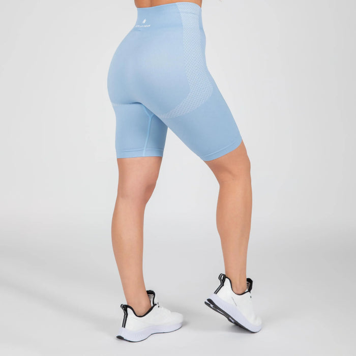 Gorilla Wear Selah Seamless Cycling Shorts/träningsshorts, light blue
