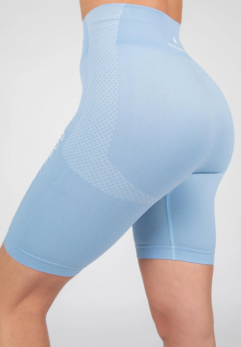 Gorilla Wear Selah Seamless Cycling Shorts/träningsshorts, light blue