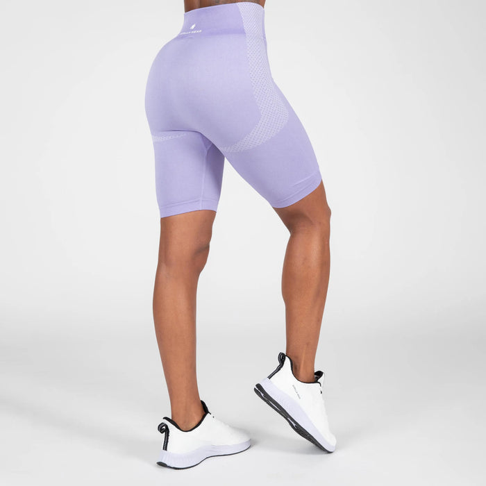 Gorilla Wear Selah Seamless Cycling Shorts/träningsshorts, lilac