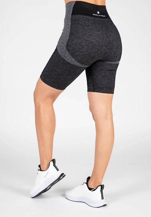 Gorilla Wear Selah Seamless Cycling Shorts/träningsshorts, black