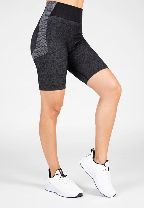 Gorilla Wear Selah Seamless Cycling Shorts/träningsshorts, black