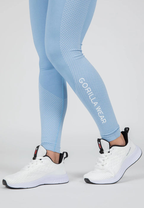 Gorilla Wear Selah Seamless Leggings/Träningstights, light blue