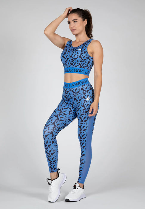 Gorilla Wear Osseo Leggings/Träningstights, blue