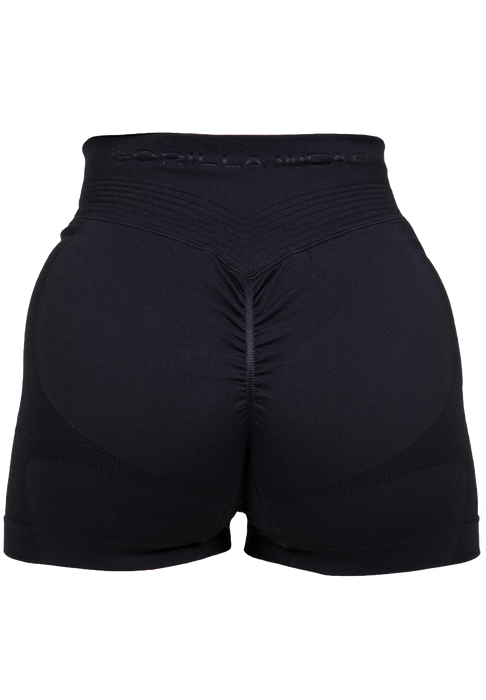 Gorilla Wear Whitney Seamless Shorts/träningsshorts, black