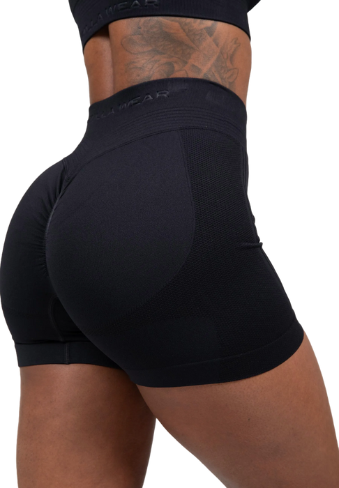 Gorilla Wear Whitney Seamless Shorts/träningsshorts, black