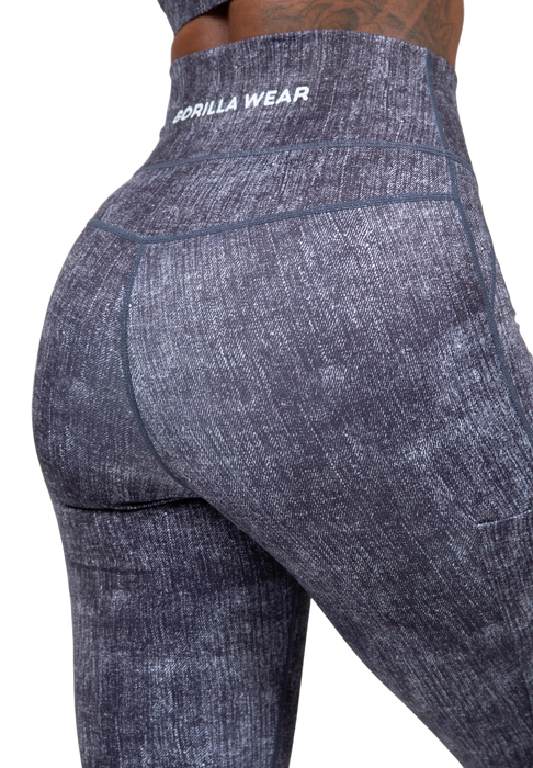 Gorilla Wear Camilla Leggings/Träningstights, blue denim