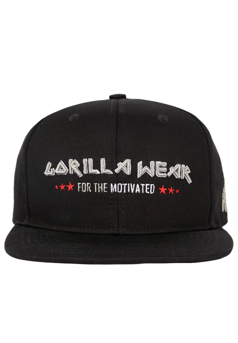Gorilla Wear Wayne Snapback Cap, black