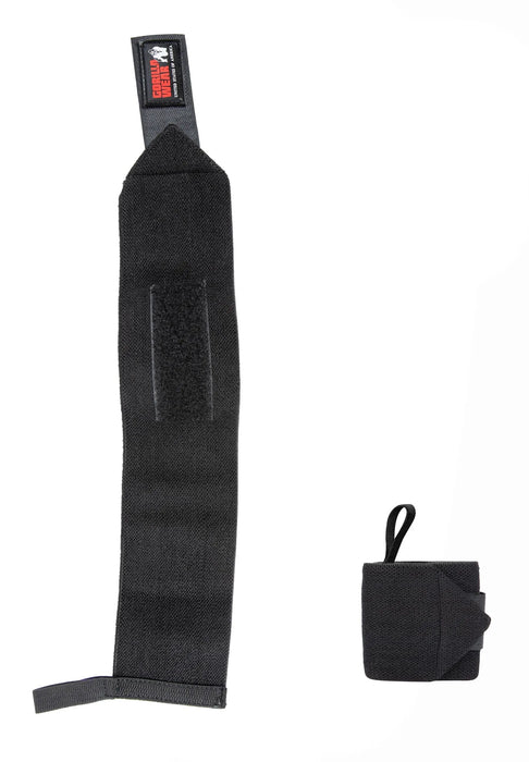 Gorilla Wear Wrist Wraps Basic, black/red
