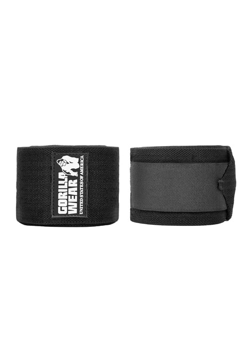 Gorilla Wear Knee Wraps 2,5 m, black