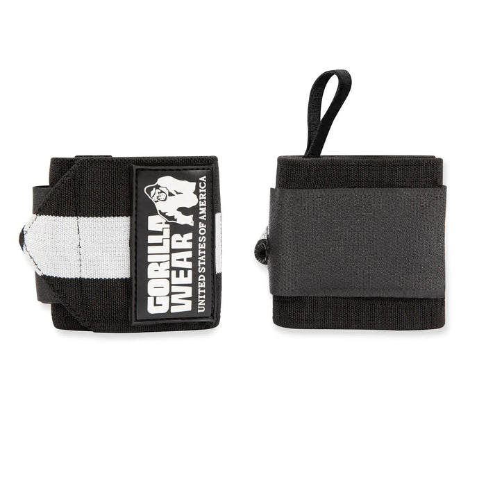 Gorilla Wear Wrist Wraps Ultra, black/white