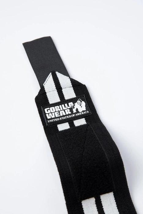 Gorilla Wear Wrist Wraps Pro, black/white