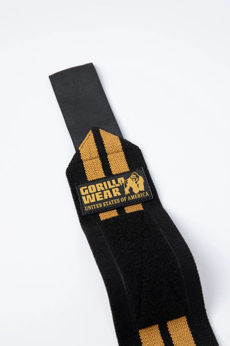 Gorilla Wear Wrist Wraps Pro, black/gold