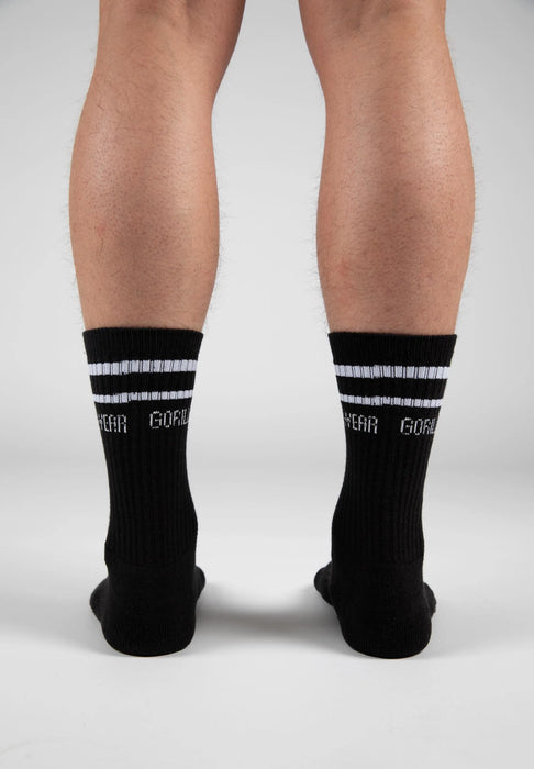 Gorilla Wear Crew Socks 2-Pack, black