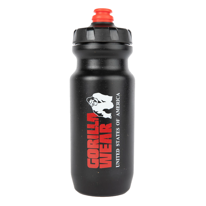 Gorilla Wear Sustainable Grip Bottle 500 ml, black