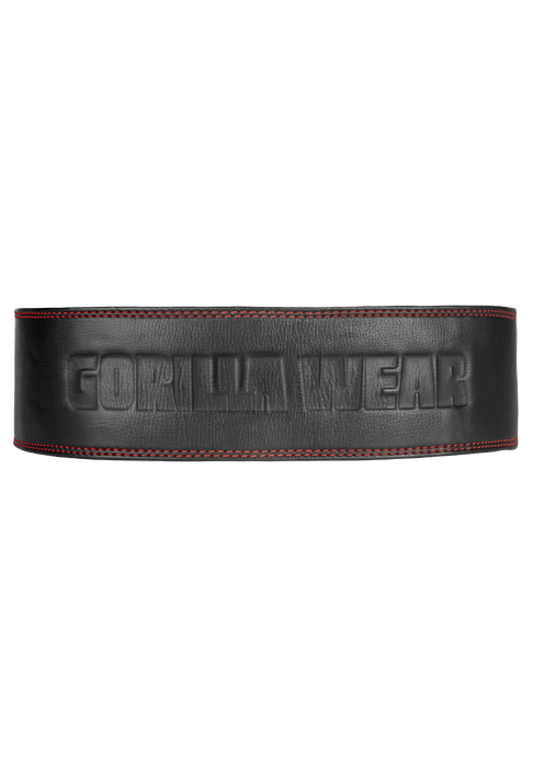 Gorilla Wear 4 Inch Premium Lever Belt, black