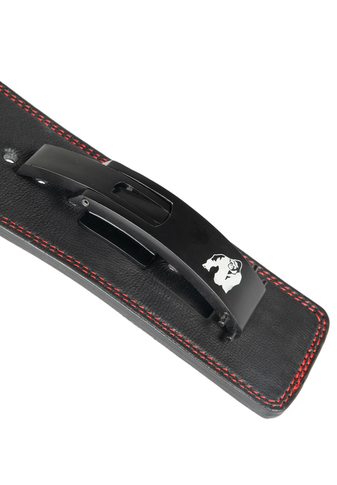 Gorilla Wear 4 Inch Premium Lever Belt, black