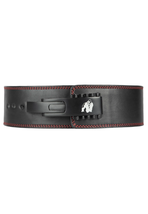 Gorilla Wear 4 Inch Premium Lever Belt, black