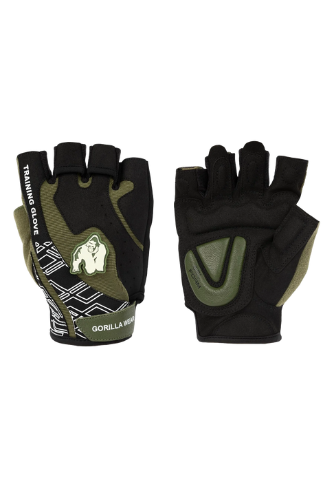 Gorilla Wear Mitchell Training Gloves 2.0, black/army green