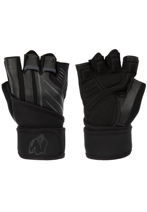 Gorilla Wear Dallas Wrist Wraps Gloves 2.0, black/grey