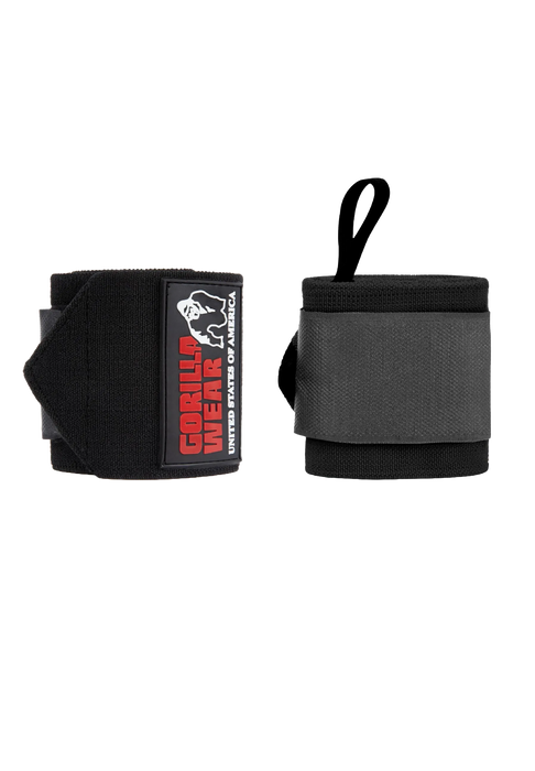 Gorilla Wear Wrist Wraps Ultra, black/black