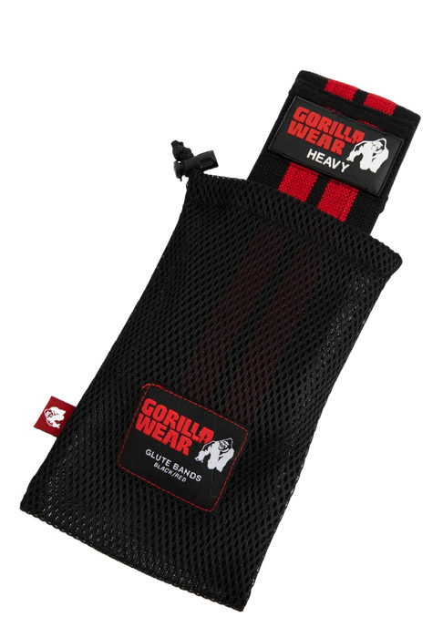 Gorilla Wear Glute Bands 3-Pack, black/red/grey