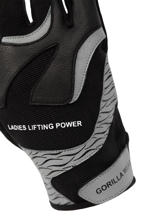 Gorilla Wear Women's Fitness Gloves 2.0, black/grey