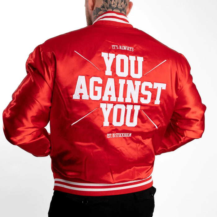You Against You Limited Edition: Baseball Jacket - red