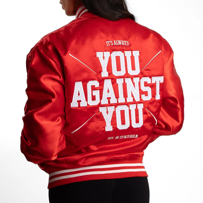 You Against You  Limited Edition: Baseball Jacket - red