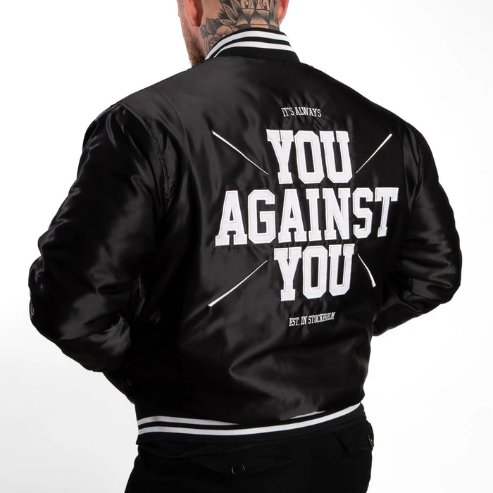 You Against You Limited Edition: Baseball Jacket - black