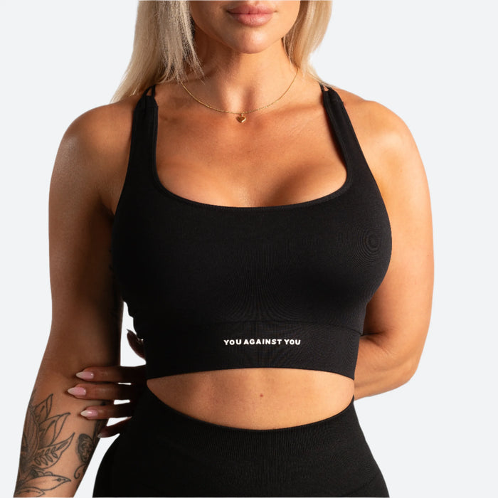 You Against You Elevate Sports bra/Sport-BH - Black