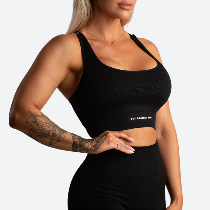 You Against You Elevate Sports bra/Sport-BH - Black