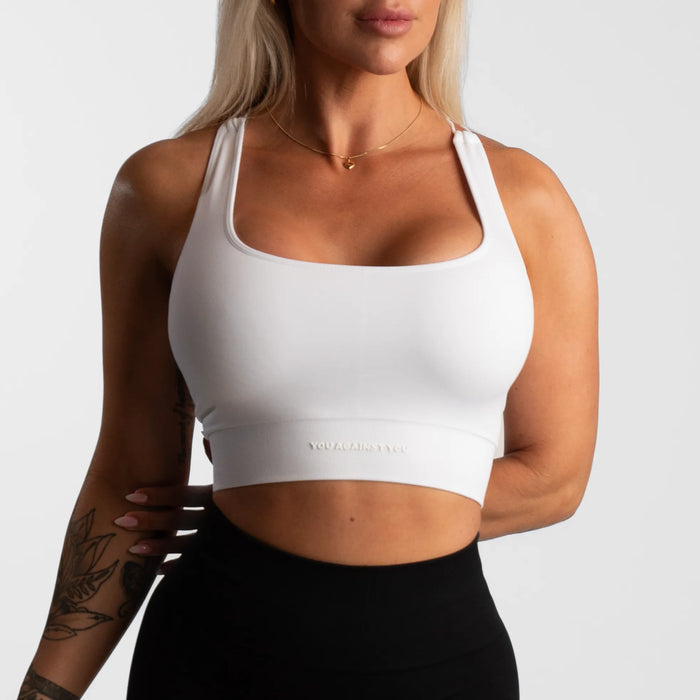 You Against You Elevate Sports Bra/Sport-BH - White