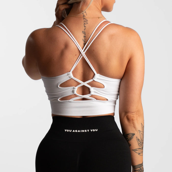 You Against You Elevate Sports Bra/Sport-BH - White
