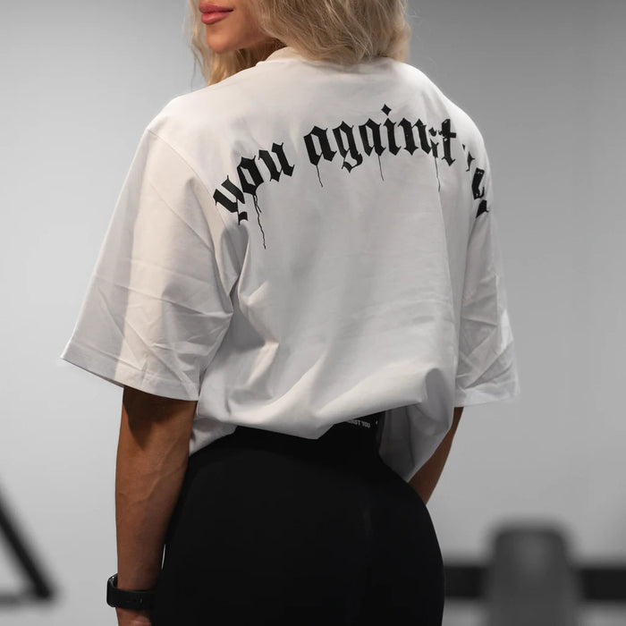 YOU AGAINST YOU Thrive Oversize T-shirt - White