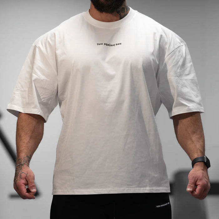 YOU AGAINST YOU Thrive Oversize T-shirt - White