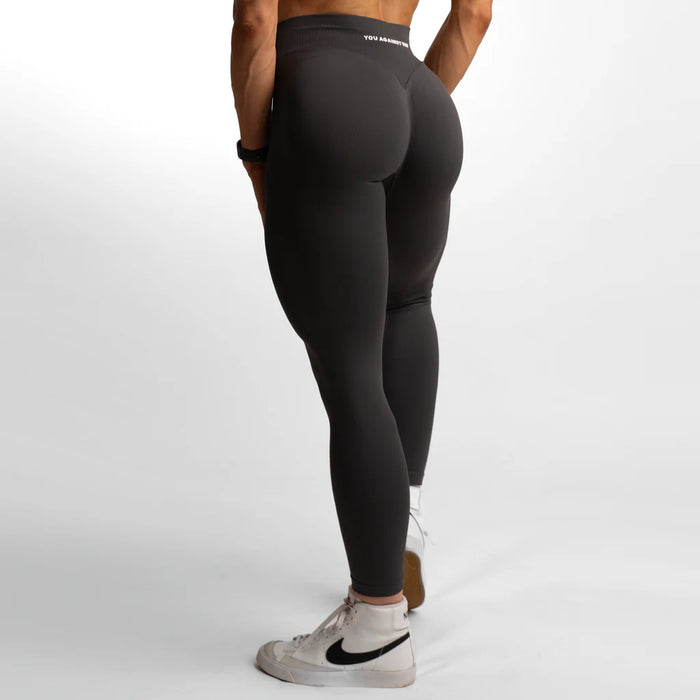 YOU AGAINST YOU Embrace Scrunch Tights/Träningstights - Grey