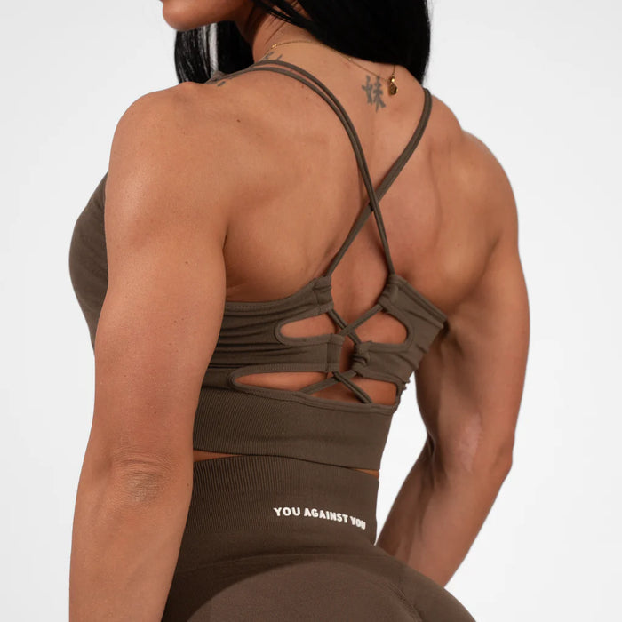 You Against You Elevate Sports Bra/Sport-BH - Latte