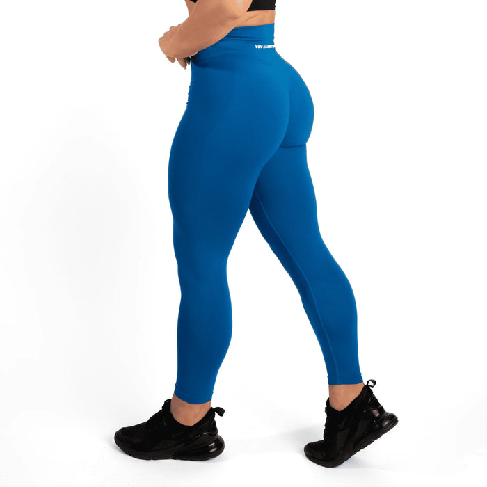 You Against You Elevate Scrunch Tights/Träningstights - Blue