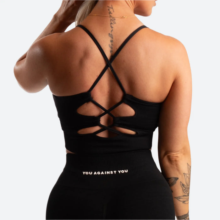 You Against You Elevate Sports bra/Sport-BH - Black