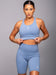 Women's Stretch Tech Sports Bra Logo